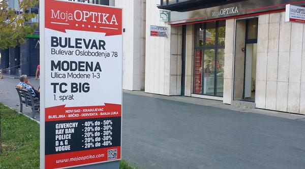 Reklamne i info table
